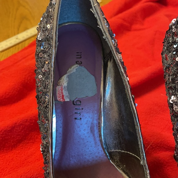Madden Girl sequenced stilettos sz 6 - Picture 5 of 10